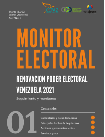 Monitor Electoral, Año2 #1